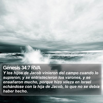 Génesis 34:7 RVA Bible Verse Image