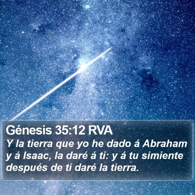 Génesis 35:12 RVA Bible Verse Image