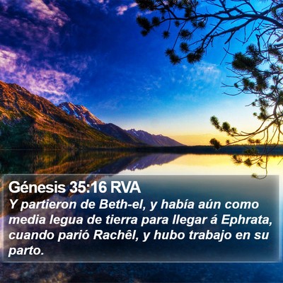 Génesis 35:16 RVA Bible Verse Image