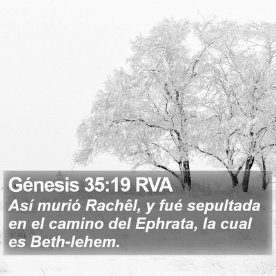 Génesis 35:19 RVA Bible Verse Image