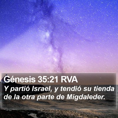 Génesis 35:21 RVA Bible Verse Image
