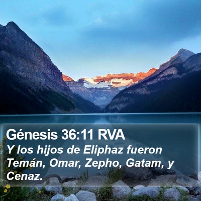 Génesis 36:11 RVA Bible Verse Image