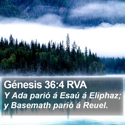 Génesis 36:4 RVA Bible Verse Image