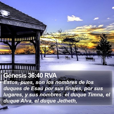 Génesis 36:40 RVA Bible Verse Image