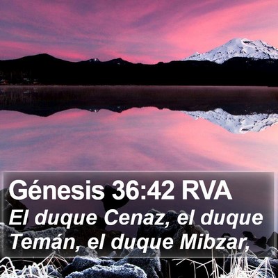 Génesis 36:42 RVA Bible Verse Image