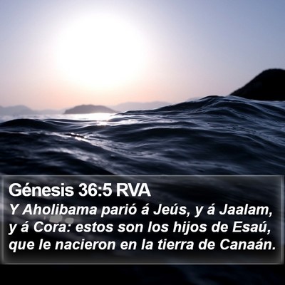 Génesis 36:5 RVA Bible Verse Image