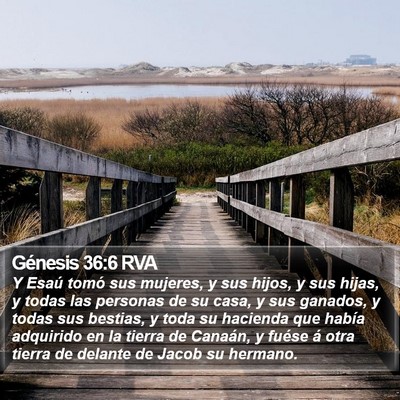 Génesis 36:6 RVA Bible Verse Image