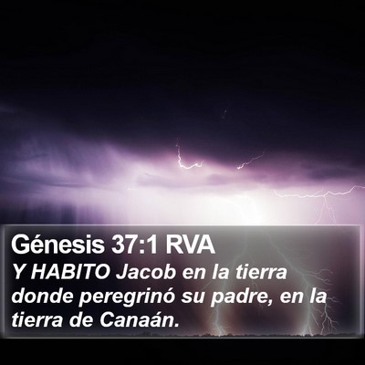 Génesis 37:1 RVA Bible Verse Image