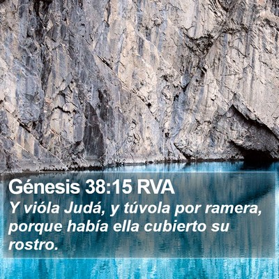 Génesis 38:15 RVA Bible Verse Image