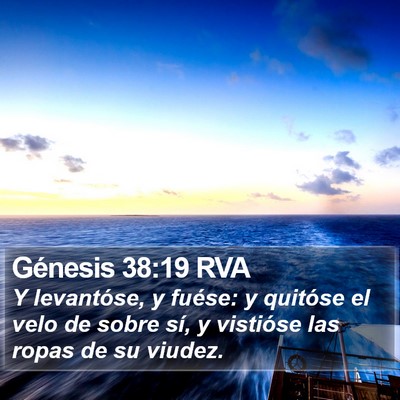 Génesis 38:19 RVA Bible Verse Image