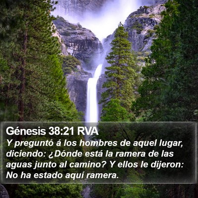 Génesis 38:21 RVA Bible Verse Image