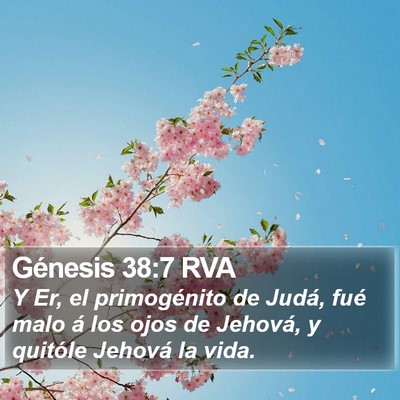 Génesis 38:7 RVA Bible Verse Image