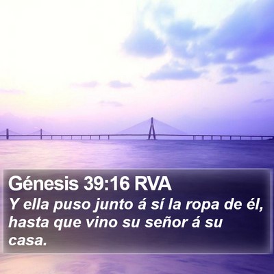 Génesis 39:16 RVA Bible Verse Image