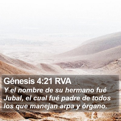 Génesis 4:21 RVA Bible Verse Image