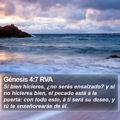 Génesis 4:7 RVA Bible Verse Image