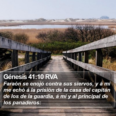 Génesis 41:10 RVA Bible Verse Image