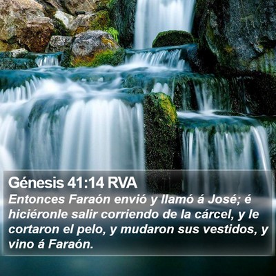 Génesis 41:14 RVA Bible Verse Image