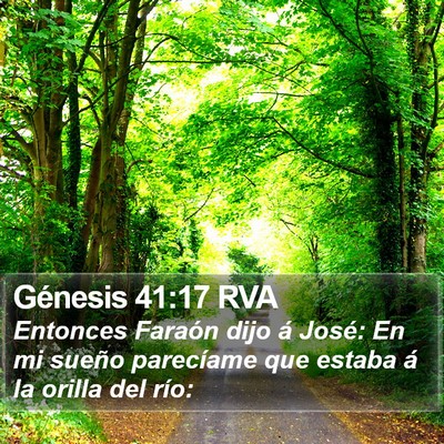 Génesis 41:17 RVA Bible Verse Image
