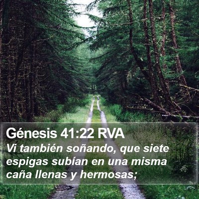 Génesis 41:22 RVA Bible Verse Image