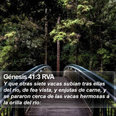 Génesis 41:3 RVA Bible Verse Image