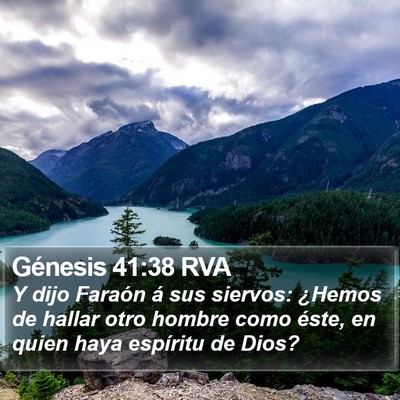 Génesis 41:38 RVA Bible Verse Image