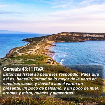 Génesis 43:11 RVA Bible Verse Image