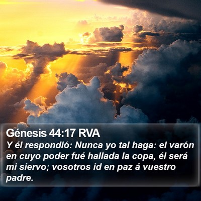 Génesis 44:17 RVA Bible Verse Image