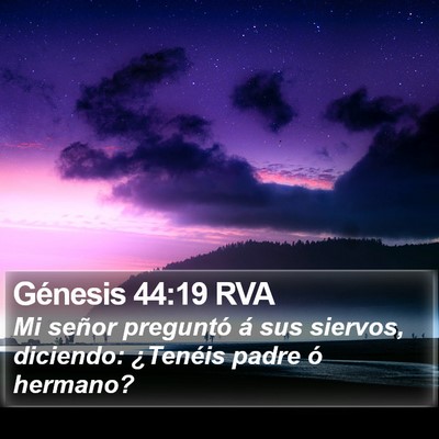 Génesis 44:19 RVA Bible Verse Image