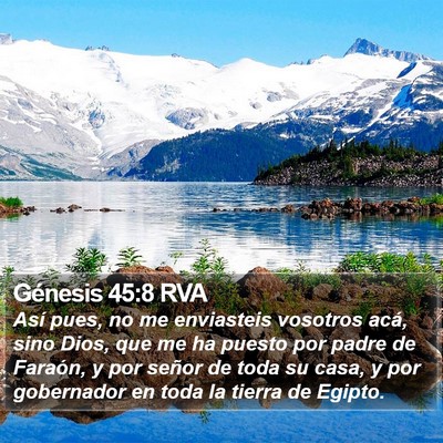 Génesis 45:8 RVA Bible Verse Image