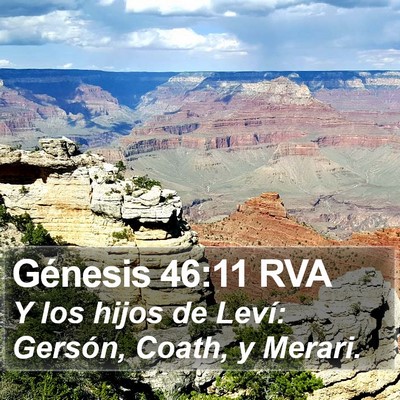 Génesis 46:11 RVA Bible Verse Image