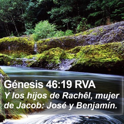 Génesis 46:19 RVA Bible Verse Image