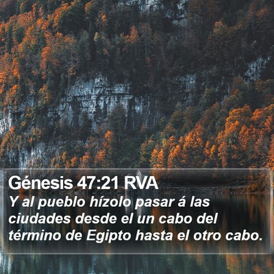 Génesis 47:21 RVA Bible Verse Image