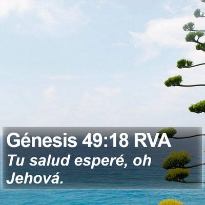Génesis 49:18 RVA Bible Verse Image