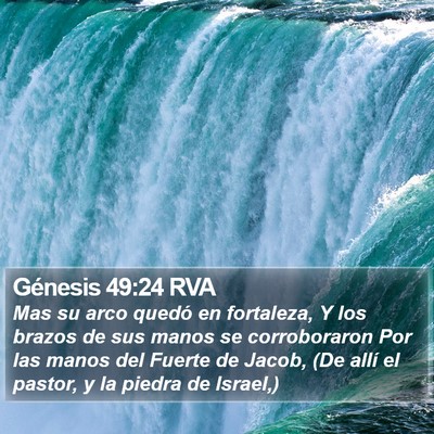 Génesis 49:24 RVA Bible Verse Image