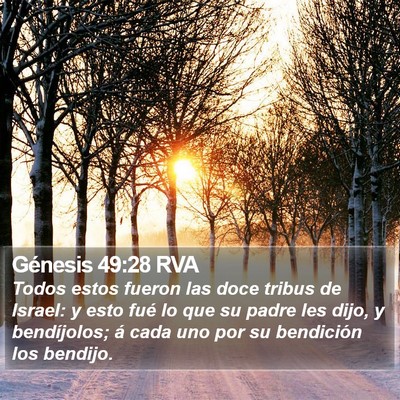 Génesis 49:28 RVA Bible Verse Image