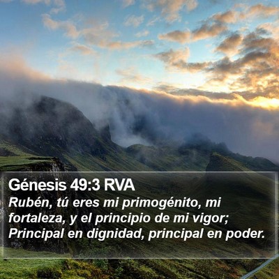 Génesis 49:3 RVA Bible Verse Image