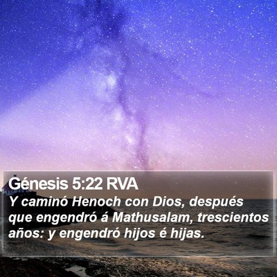 Génesis 5:22 RVA Bible Verse Image