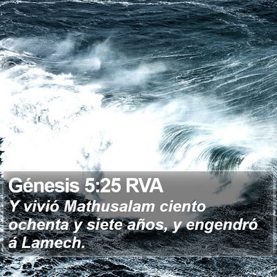 Génesis 5:25 RVA Bible Verse Image