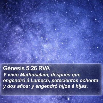 Génesis 5:26 RVA Bible Verse Image