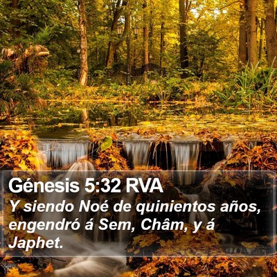 Génesis 5:32 RVA Bible Verse Image