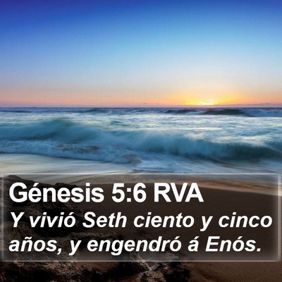 Génesis 5:6 RVA Bible Verse Image