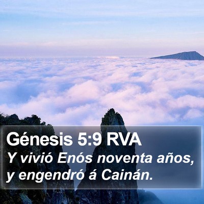 Génesis 5:9 RVA Bible Verse Image