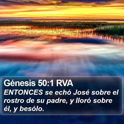 Génesis 50:1 RVA Bible Verse Image
