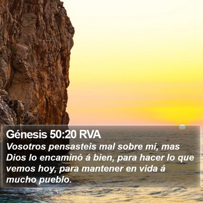 Génesis 50:20 RVA Bible Verse Image