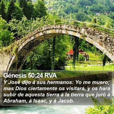 Génesis 50:24 RVA Bible Verse Image