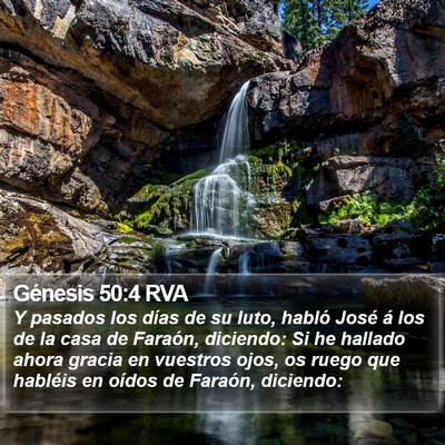 Génesis 50:4 RVA Bible Verse Image