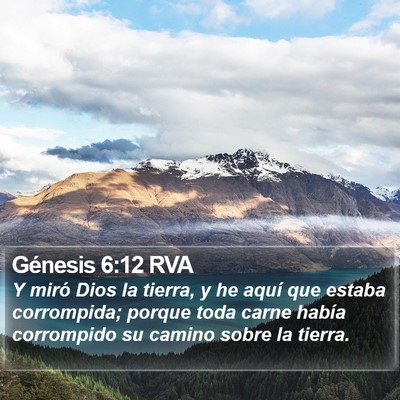 Génesis 6:12 RVA Bible Verse Image