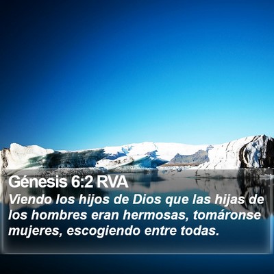 Génesis 6:2 RVA Bible Verse Image
