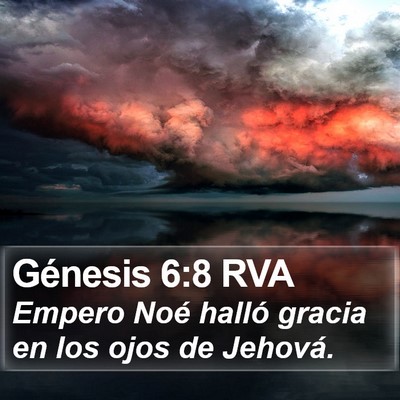 Génesis 6:8 RVA Bible Verse Image