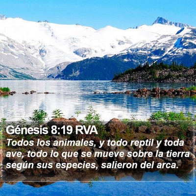 Génesis 8:19 RVA Bible Verse Image